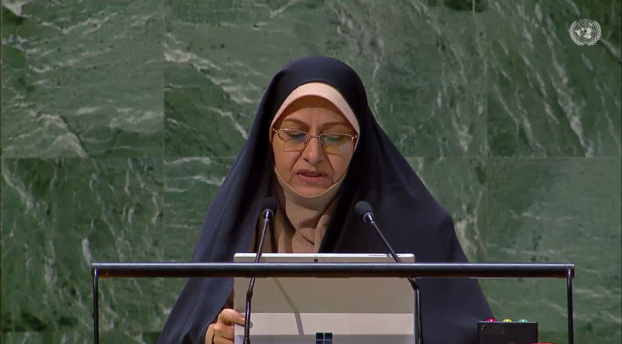 Iran VP demands Israel’s expulsion from key UN body