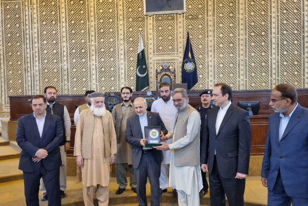Iranian envoy, Pakistani officials discuss economic cooperation
