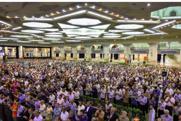 Iranians perform Eid al-Adha prayers across country