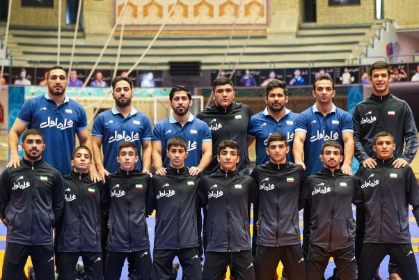 Iran's junior freestyle wrestling team becomes champion of Asia
