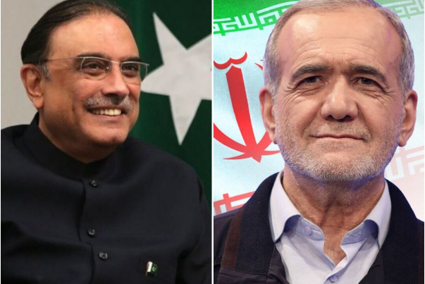 Pakistani president congratulates Pezeshkian on election as Iran’s President