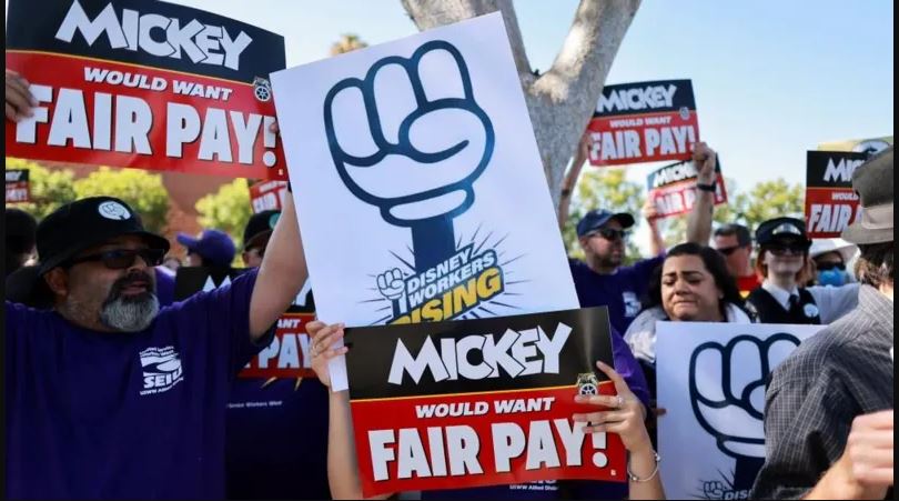 Disneyland workers say they live in cars and motels due to low pay