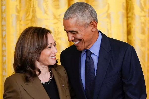 Barack and Michelle Obama endorse Kamala Harris for president