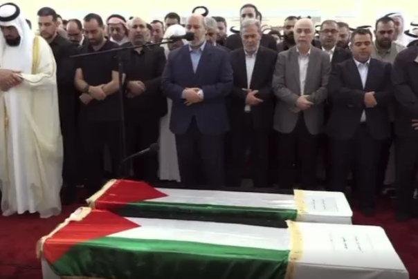 Arab, Islamic leaders attend Haniyeh funeral in Doha