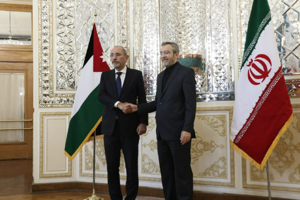 Iran acting FM receives visiting Jordanian FM