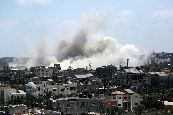 Over 100 Palestinians killed in Israeli airstrikes on school in Gaza