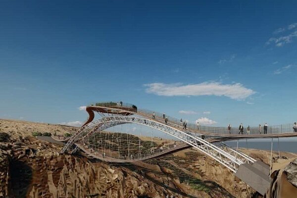 Three-story suspension bridge inaugurated in Iran’s tourist region of Sareyn