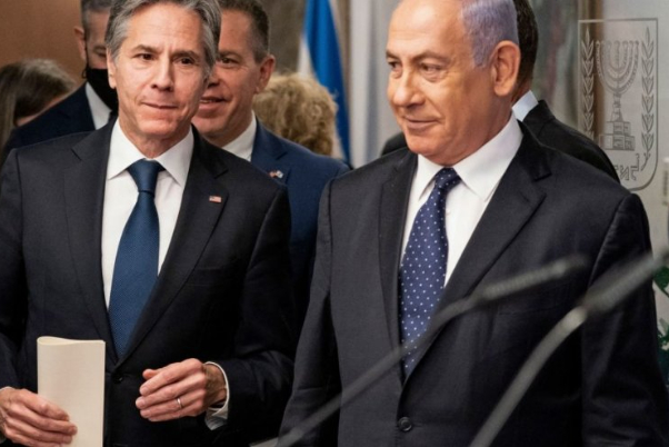 בלינקן מסיים את ביקורו בתל אביב לאור ההסלמה הישראלית בעזה