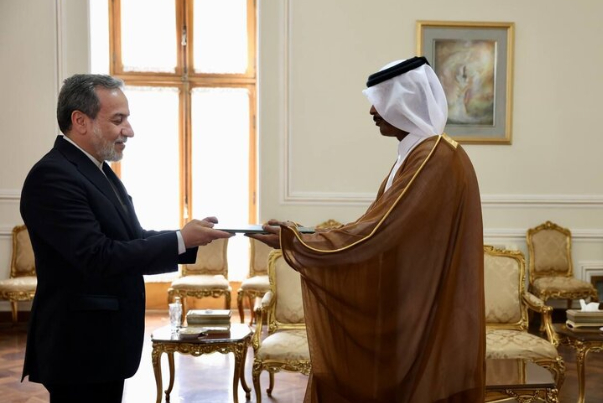 Qatar new ambassador submits copy of credential to FM Araqchi