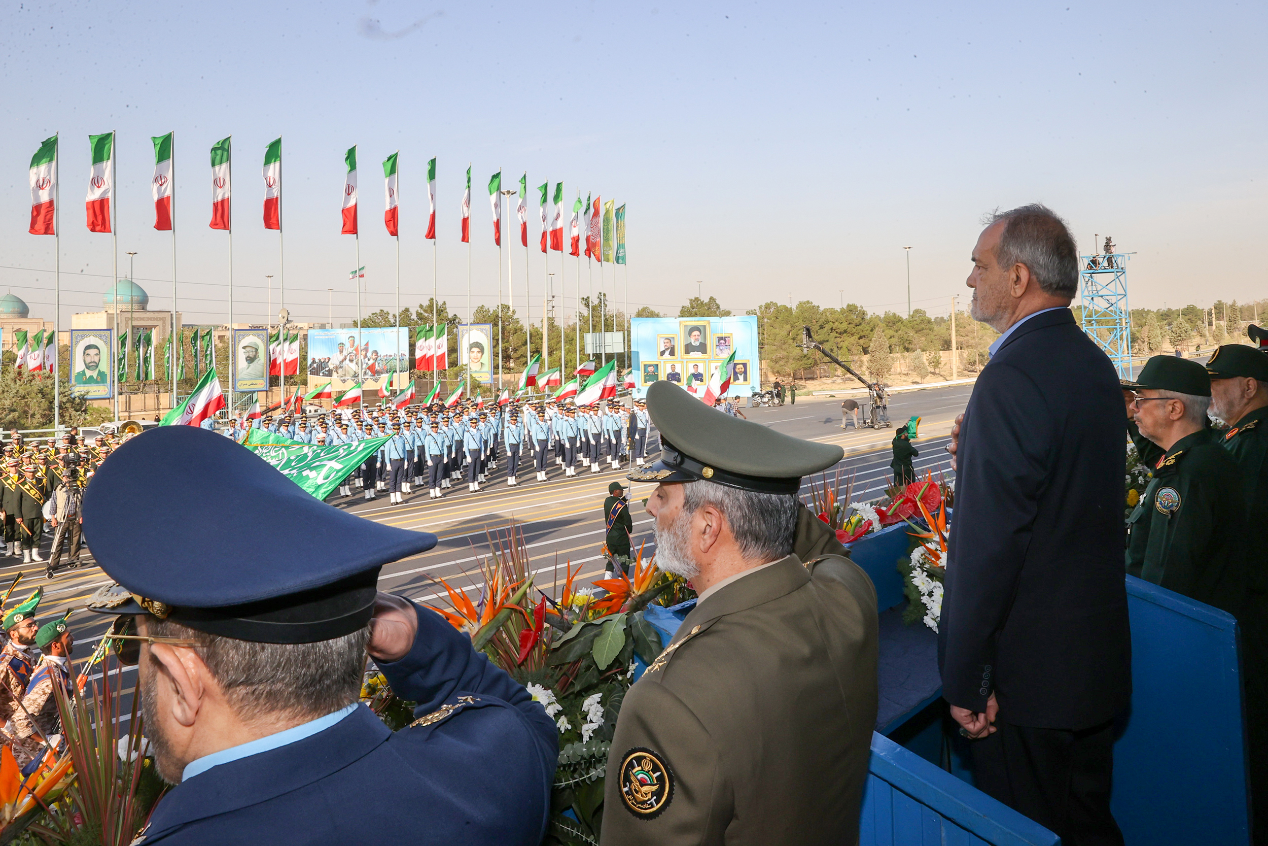 Iran parades 23 ballistic missiles, unveils new drone with 4,000 km range+ Photos