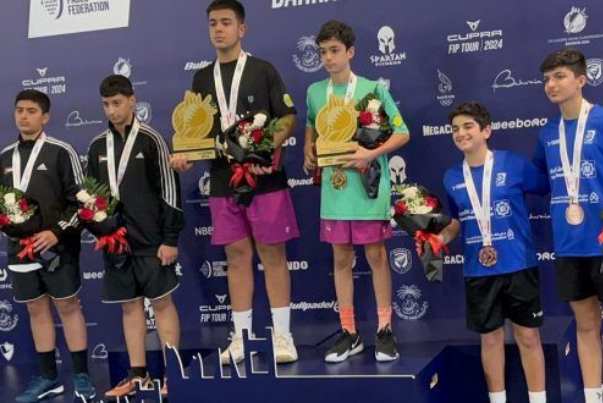 Юношеская сборная Ирана по падлу (теннис) стала чемпионом Азии