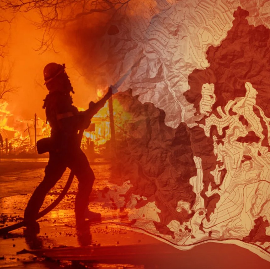 At least 5 dead as thousands evacuate ahead of raging wildfires in Los Angeles area