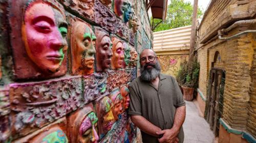 Iranian artist’s vision turns Shiraz area into cultural hub, enlivens rustic district