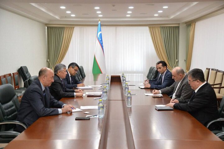 Iran envoy, Uzbek official stress boosting bilateral ties