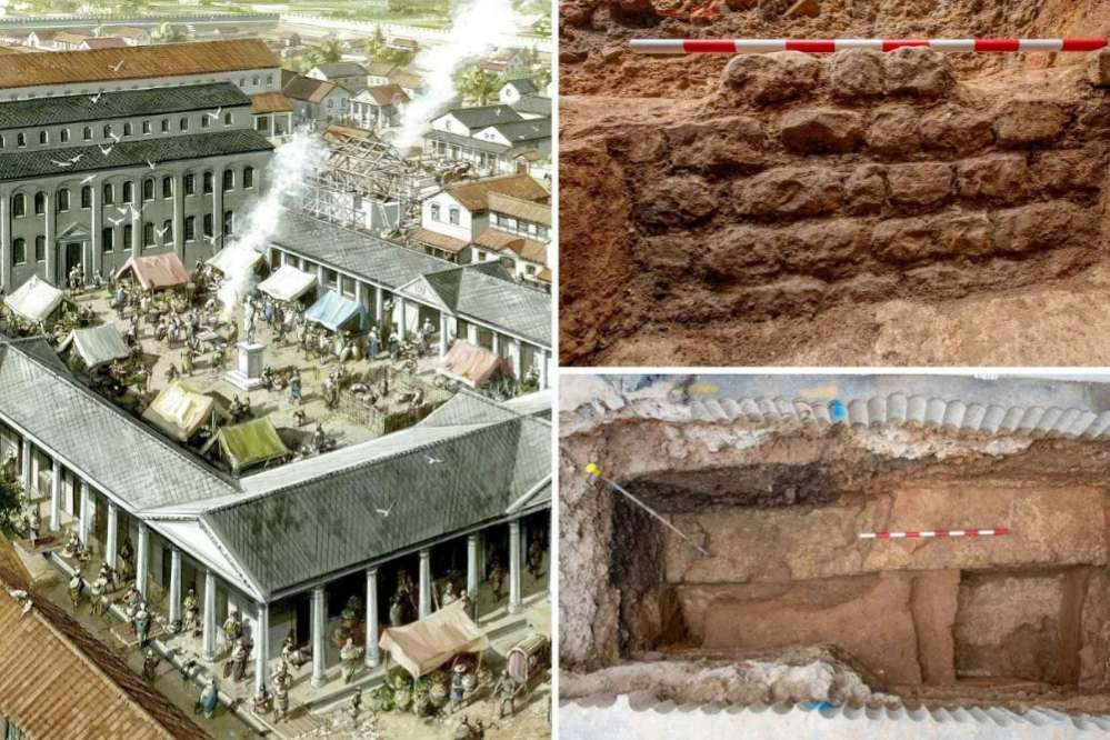 办公室地下发现 2000 年历史的建筑遗迹