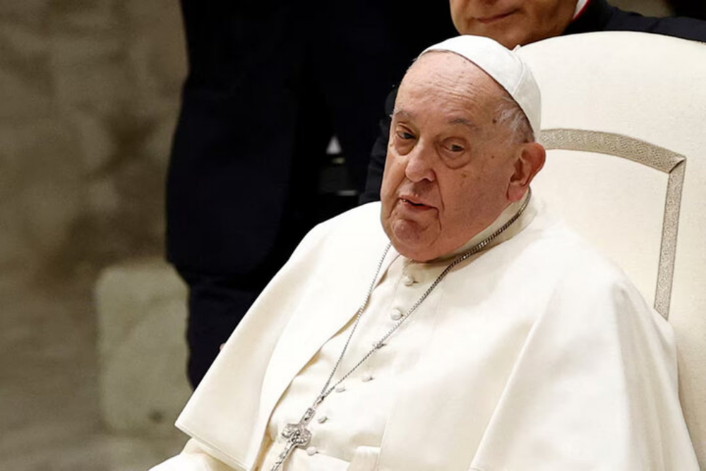 Pope is in critical condition