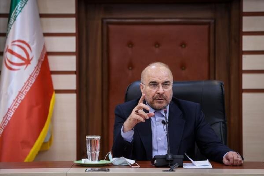 رئيس البرلمان الإيراني ينشر عدة خرائط تاريخية للخليج الفارسي