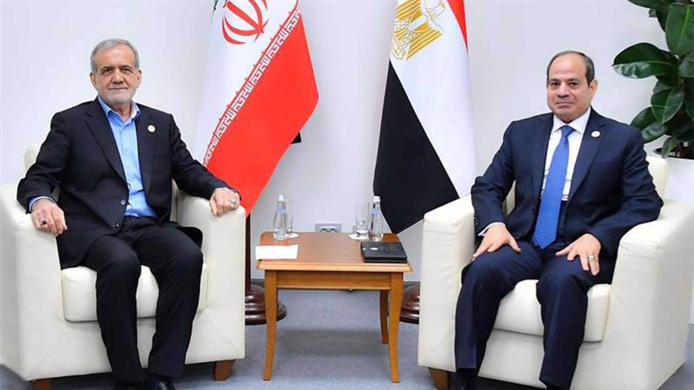 Iran’s Pezeshkian, Egypt’s Sisi say keen to enhance bilateral ties
