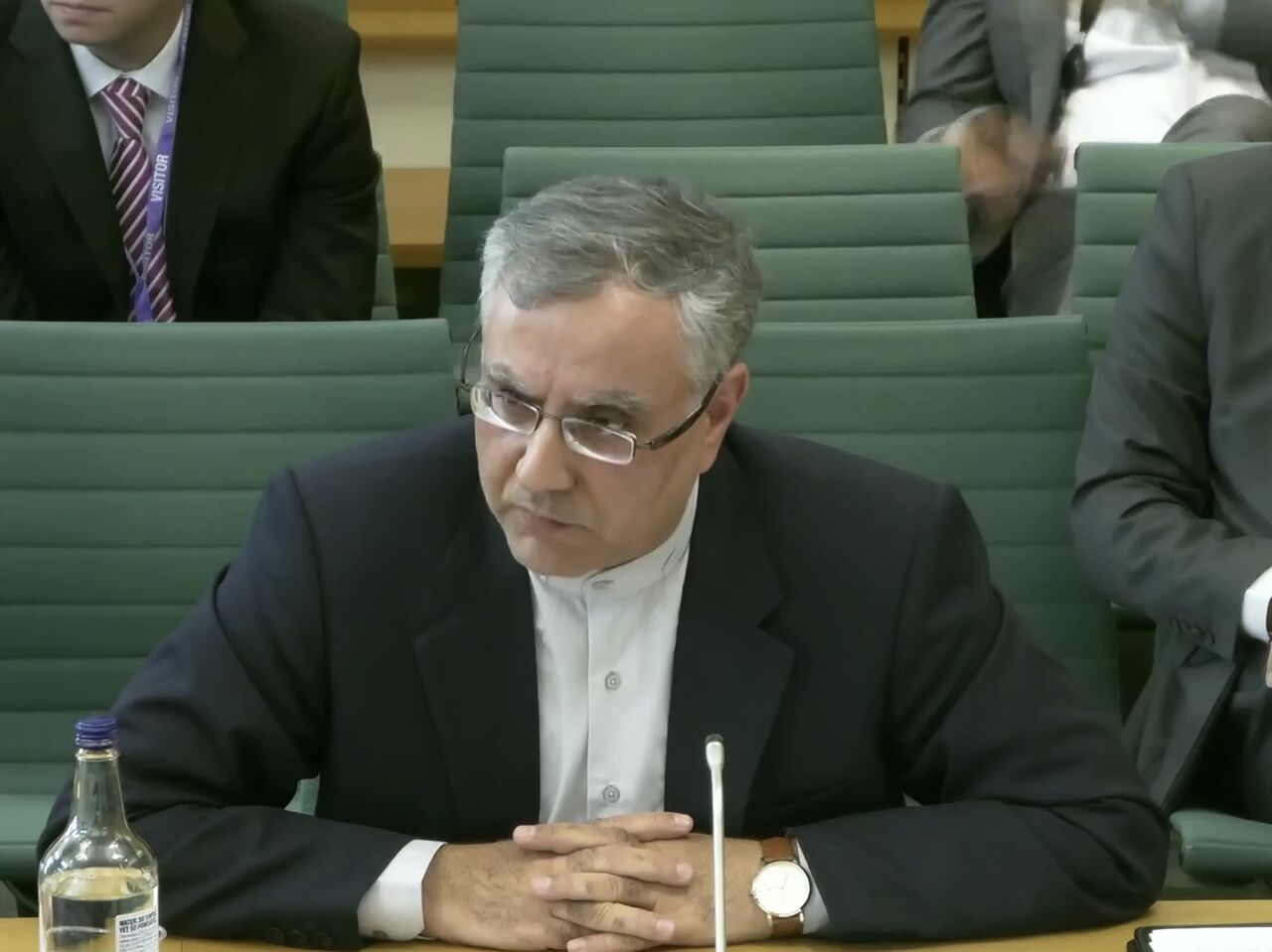 Iranian envoy urges Britain to react to U.S. attacks on Iran