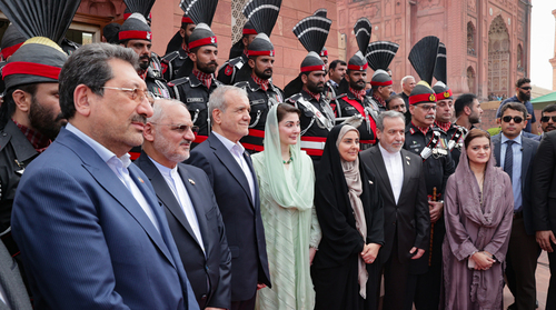 Iran president arrives in Lahore on official two-day visit to Pakistan