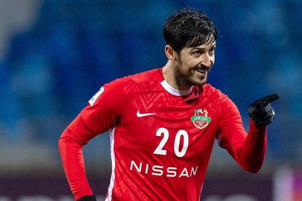 Iranian player Sardar Azmoun wins Emirates Ballon d'Or