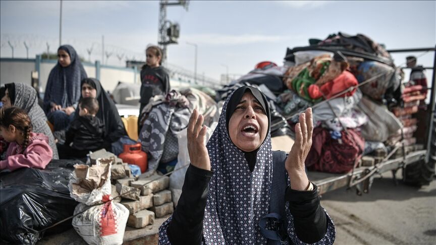 Israel’s forced displacement of Gazans amounts to war crime: Iran