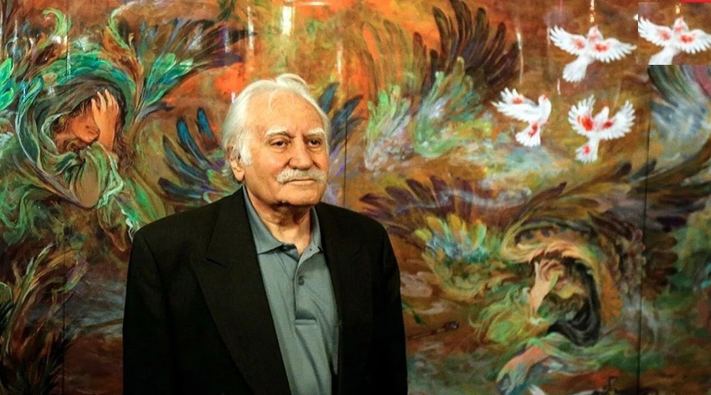 Leader offers condolences on passing of master of Persian miniature Farshchian