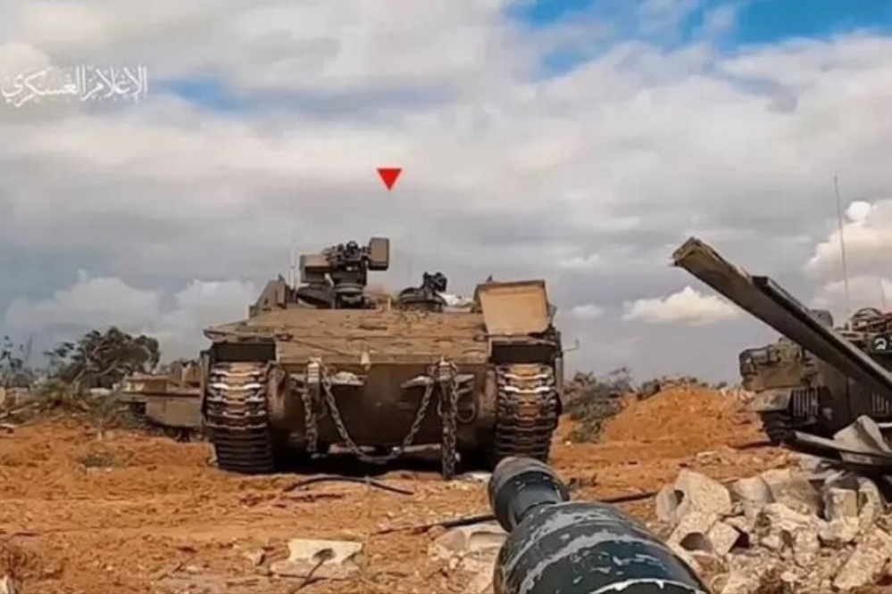 גדודי קסאם תקפו חיילי כיבוש מדרום לשכונת אל-זייתון