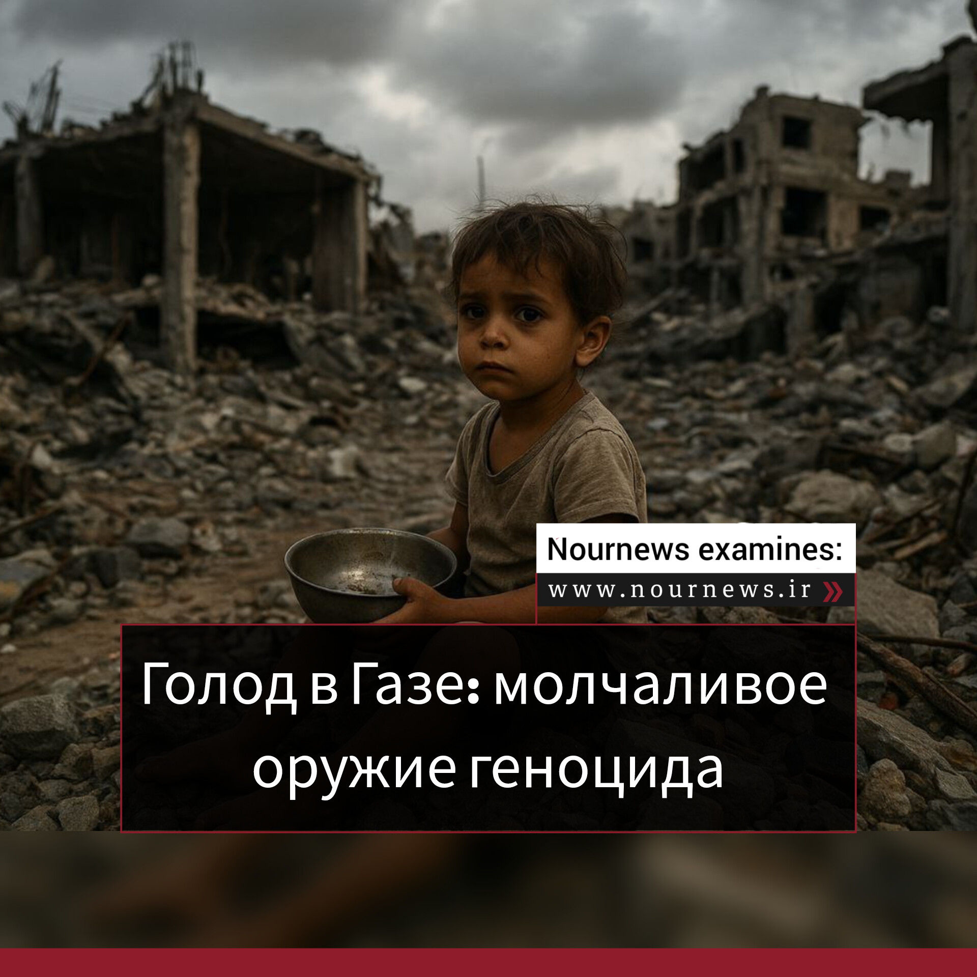 Голод в Газе: молчаливое оружие геноцида