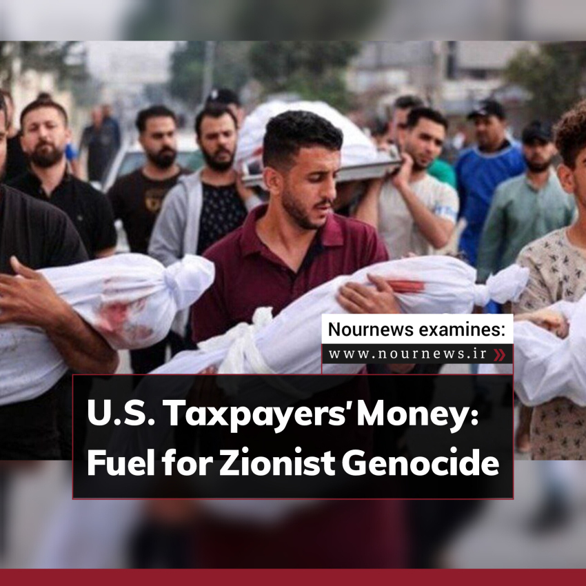 U.S. Taxpayers’ Money: Fuel for Zionist Genocide
