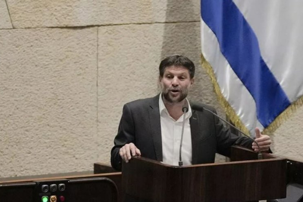 סמוטריץ' קורא לנתק את המים, החשמל והמזון לעזה