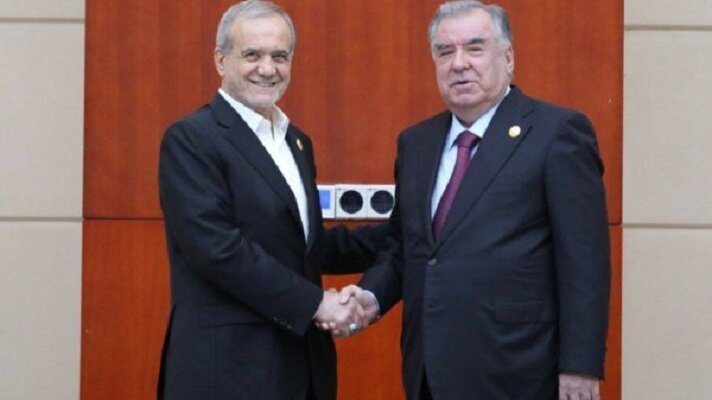 Pezeshkian highlights glorious heritage of Iran, Tajikistan