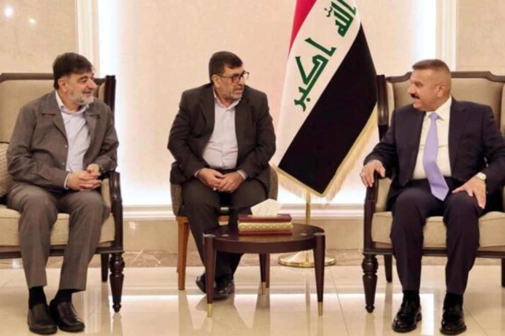 دیدار+فرمانده+نیروی+انتظامی+ایران+با+رئیس+الحشد+الشعبی