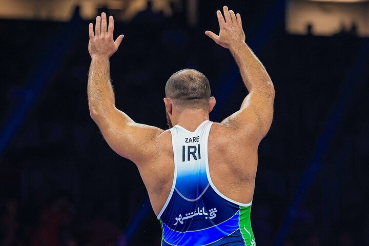 Iran’s heavyweight wrestler Zare earns gold at 2025 WWC