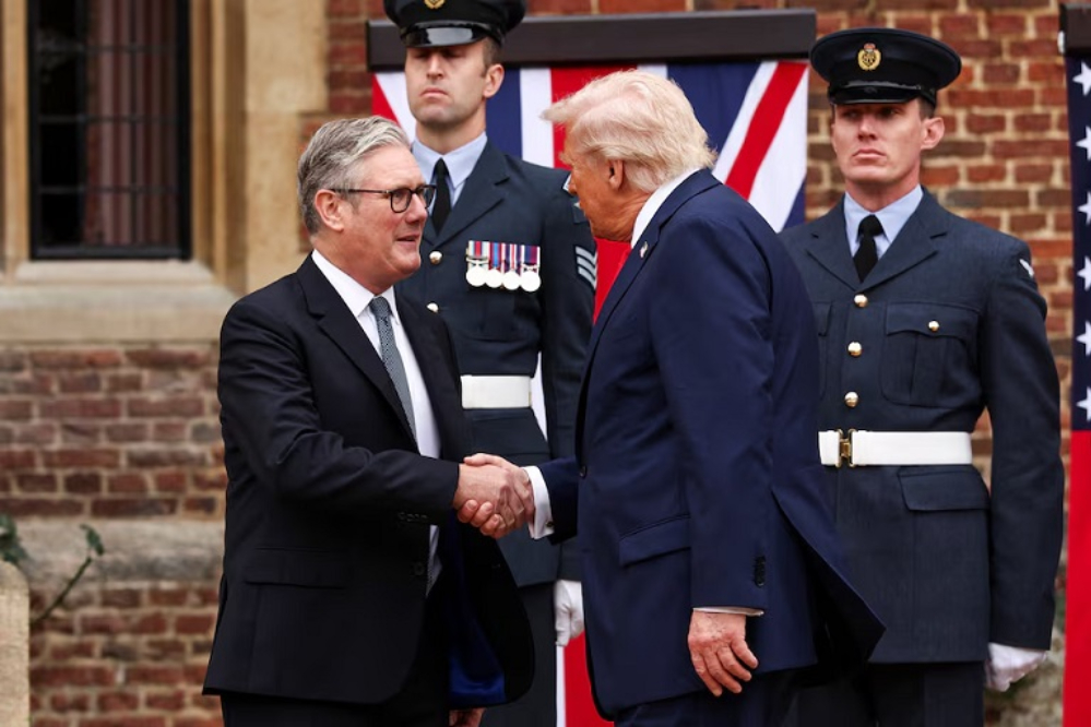 英国和美国签署前所未有的贸易协定