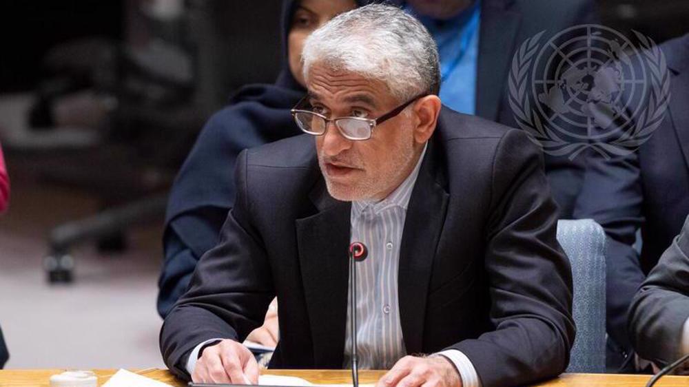 Iran envoy urges UN chief to take action against US over restrictions on Iranian delegation