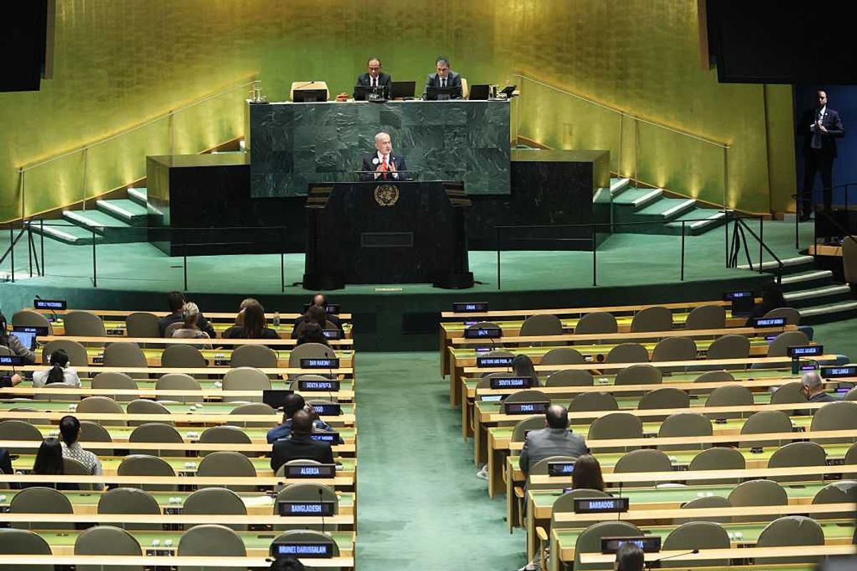 Leaders of the world leave UN General Assembly in protest of Netanyahu’s speech