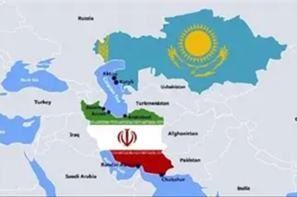 Оман и Казахстан связаны через территорию Ирана