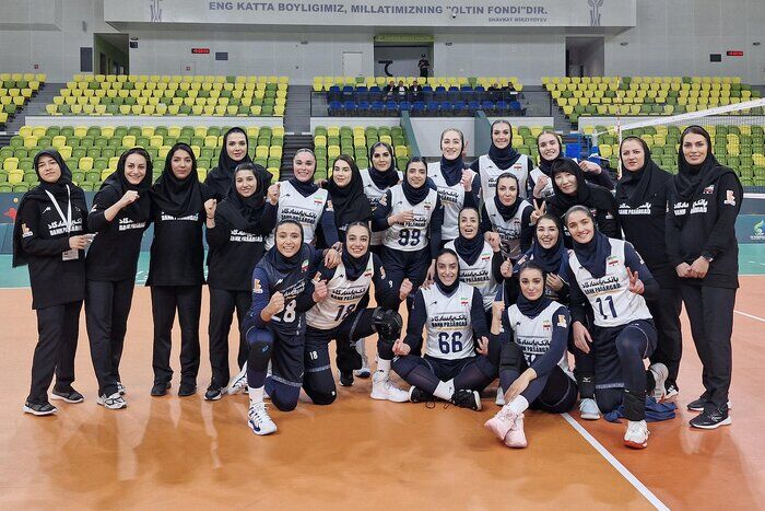 Iran women’s volleyball team wins Central Asian title after beating Uzbekistan