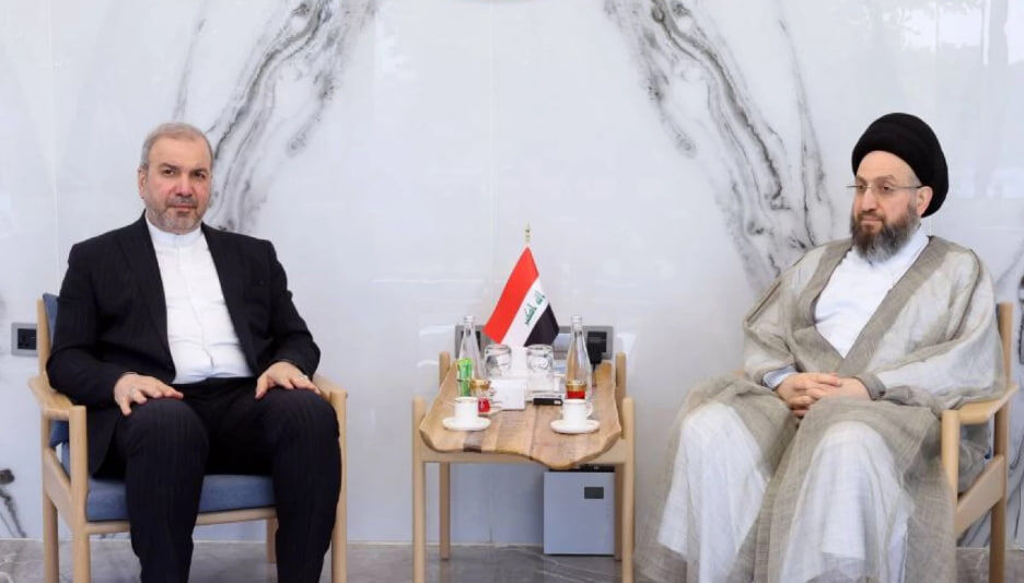 Iranian ambassador meets with Iraqi National Wisdom leader