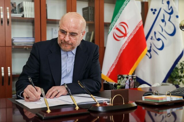 Iran parl. speaker forwards anti-money laundering bill (CFT)