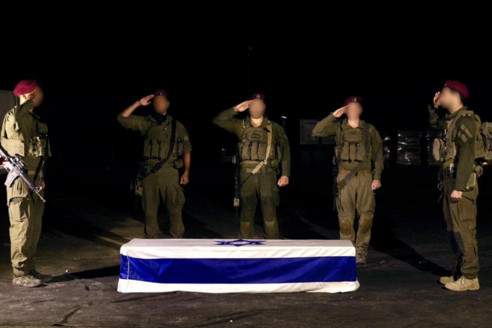 הכיבוש הישראלי מקבל את גופת האסיר העשירי שלו בעזה ומזהה אותו.