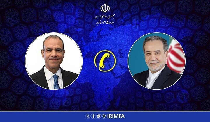 Iran, Egypt discuss Gaza situation, regional Issues
