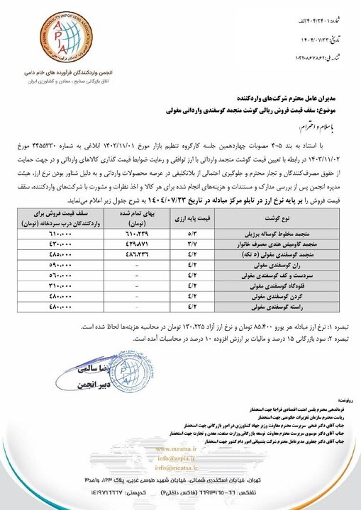 قیمت+گوشت