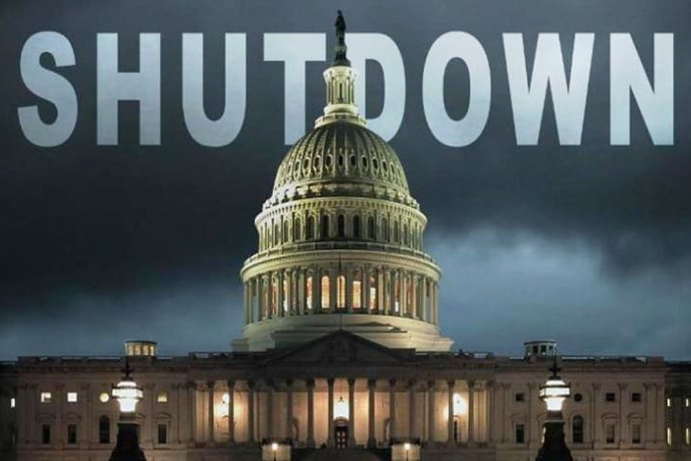 America on the verge of a new record in government shutdown!