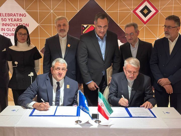 Iran’s tourism minister meets UN Tourism Sec-Gen