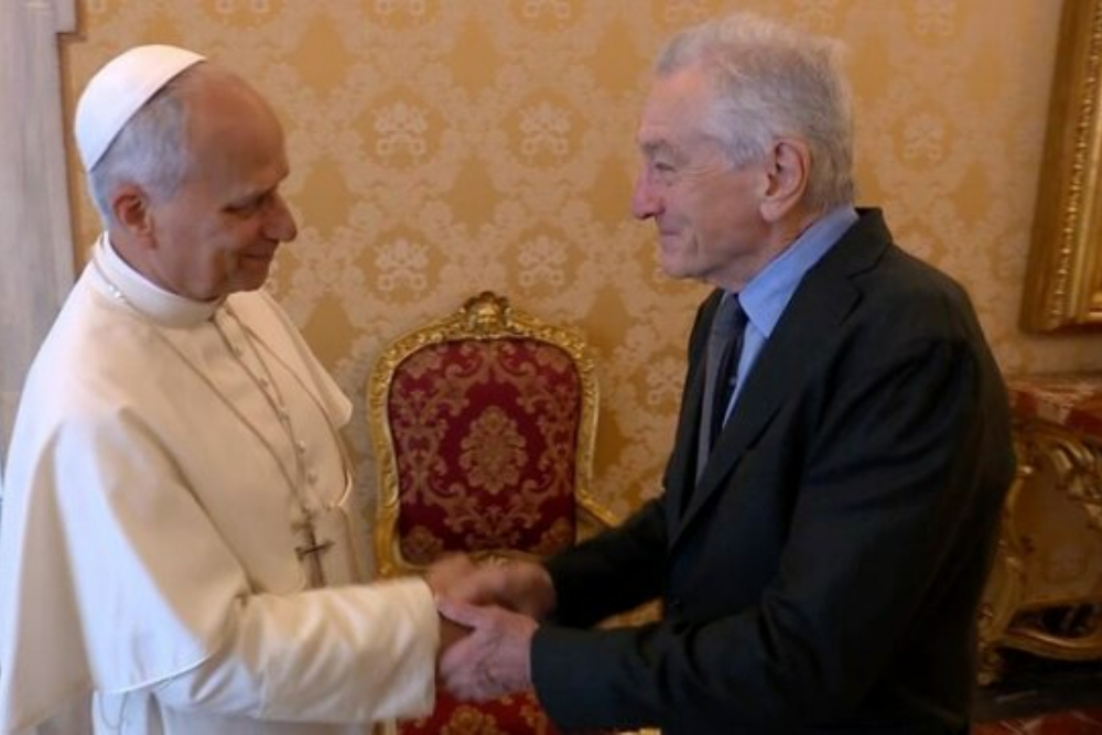 هدیه+معنوی+پاپ+برای+رابرت+دنیرو