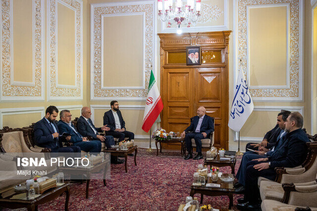 Ghalibaf receives Lebanese Parl. speaker's political deputy