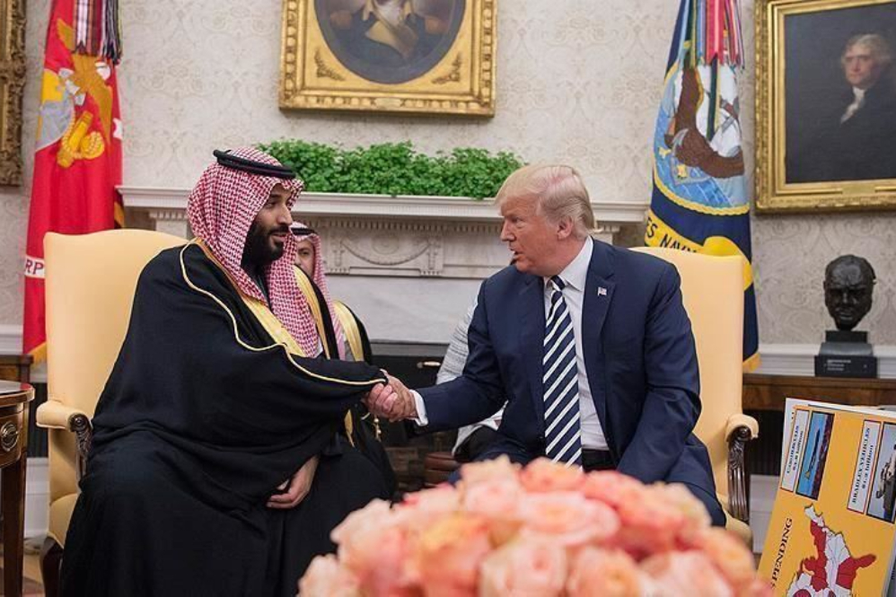 بن+سلمان+و+ترامپ