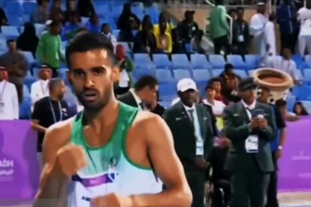 Iranian runner Amirian bags gold medal at Islamic games